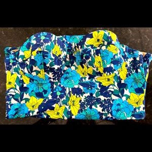 JCrew - floral one piece - size 4